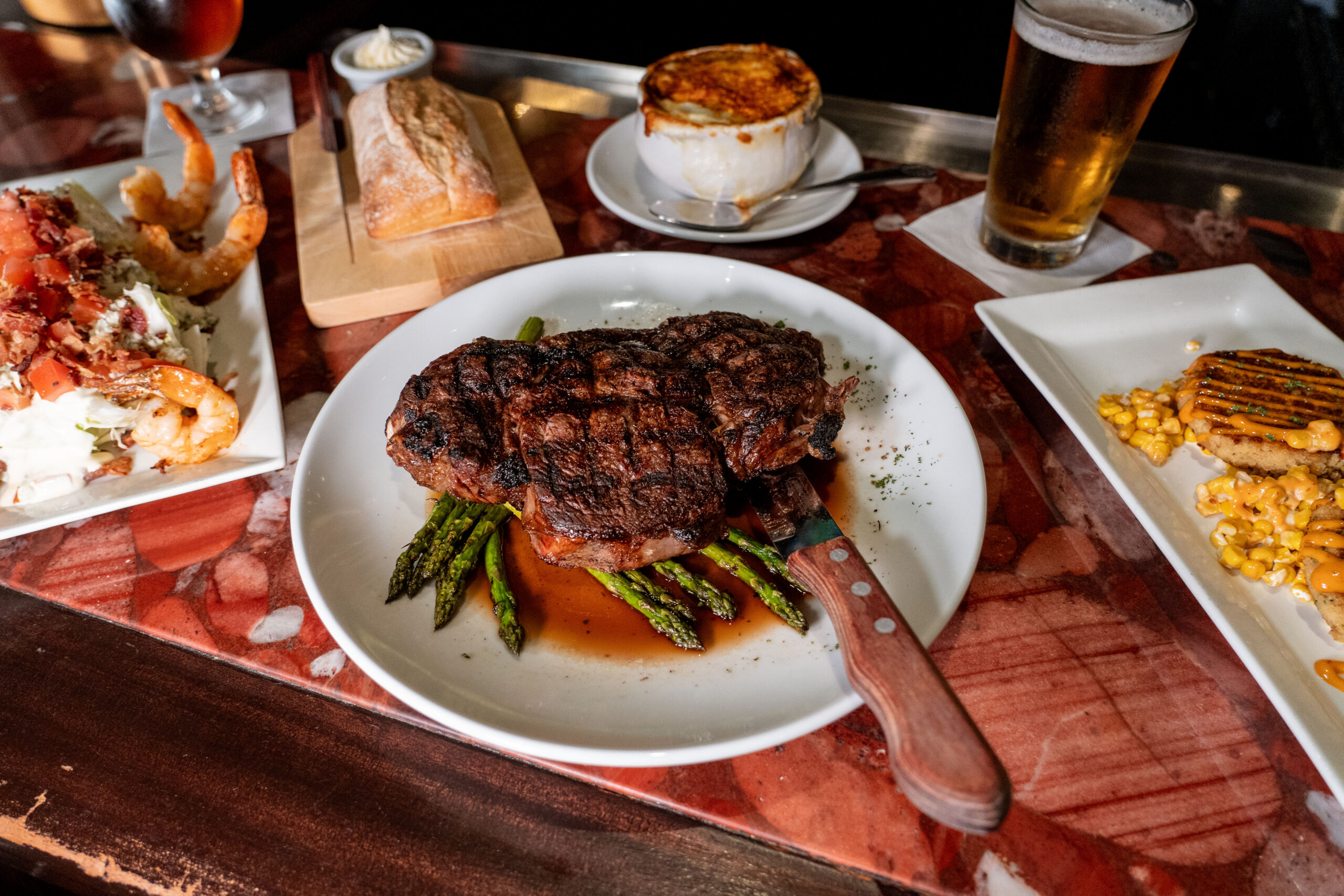Steaks and chops at Jameson's Charhouse, Skokie